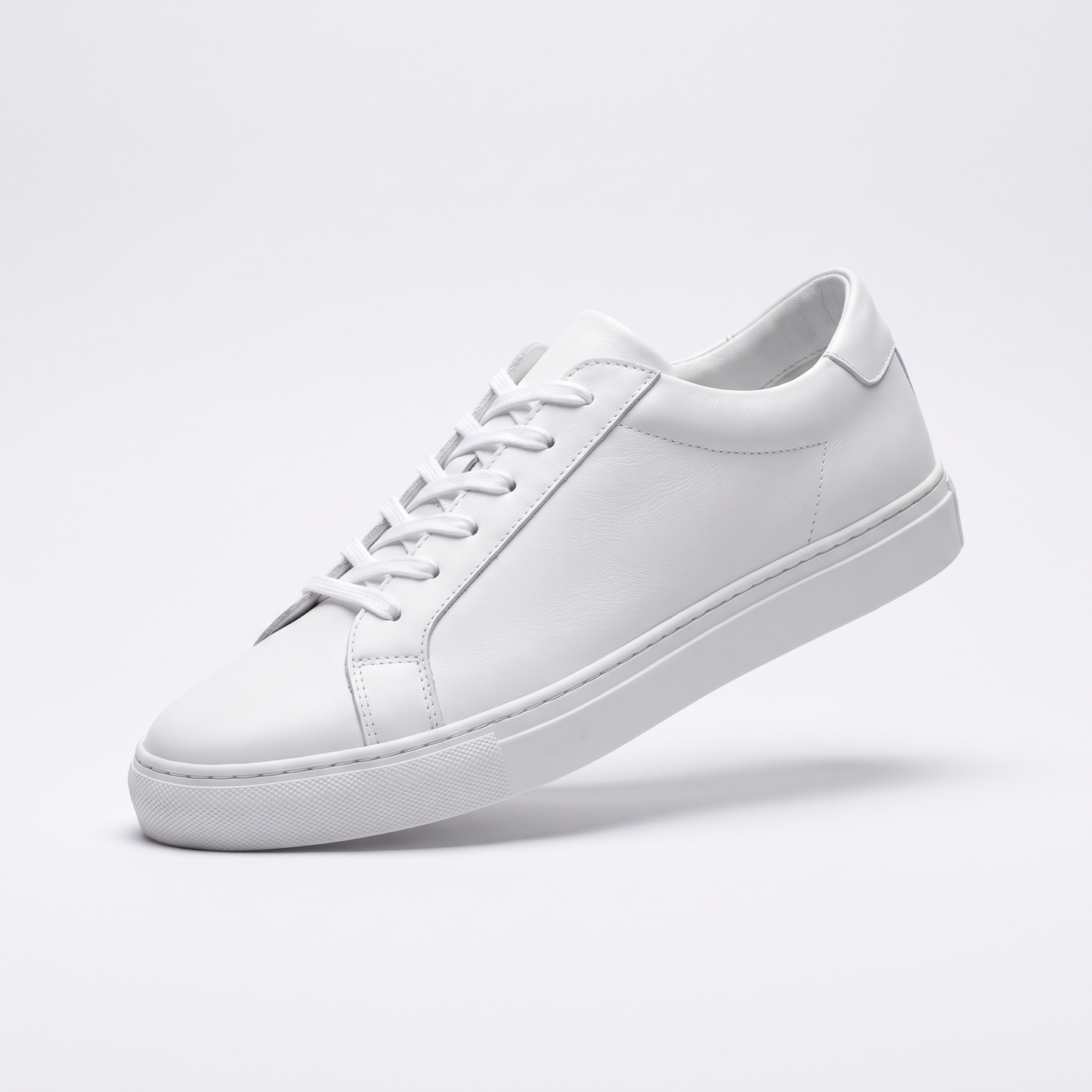 Routine The Daily white leather sneaker