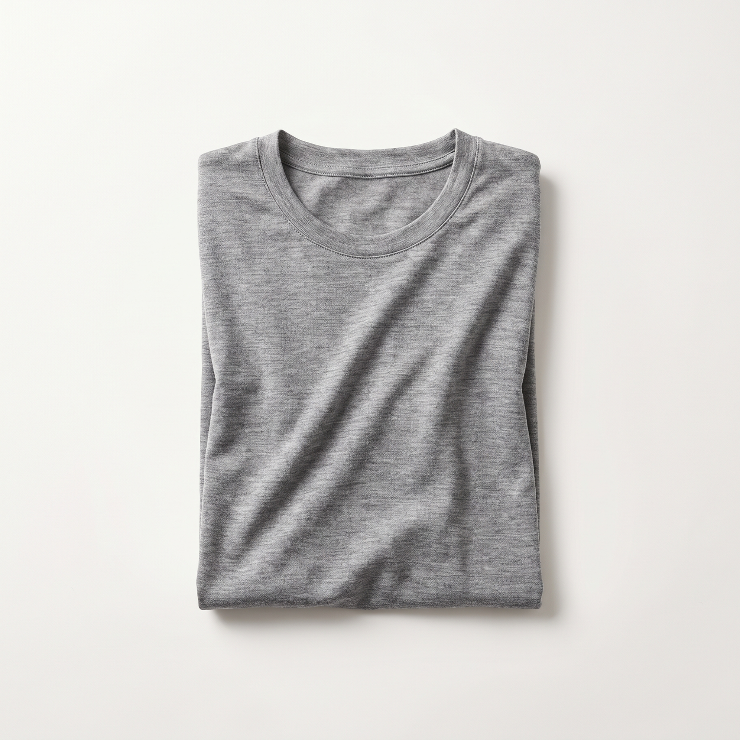 Routine The Merino Tee heather grey