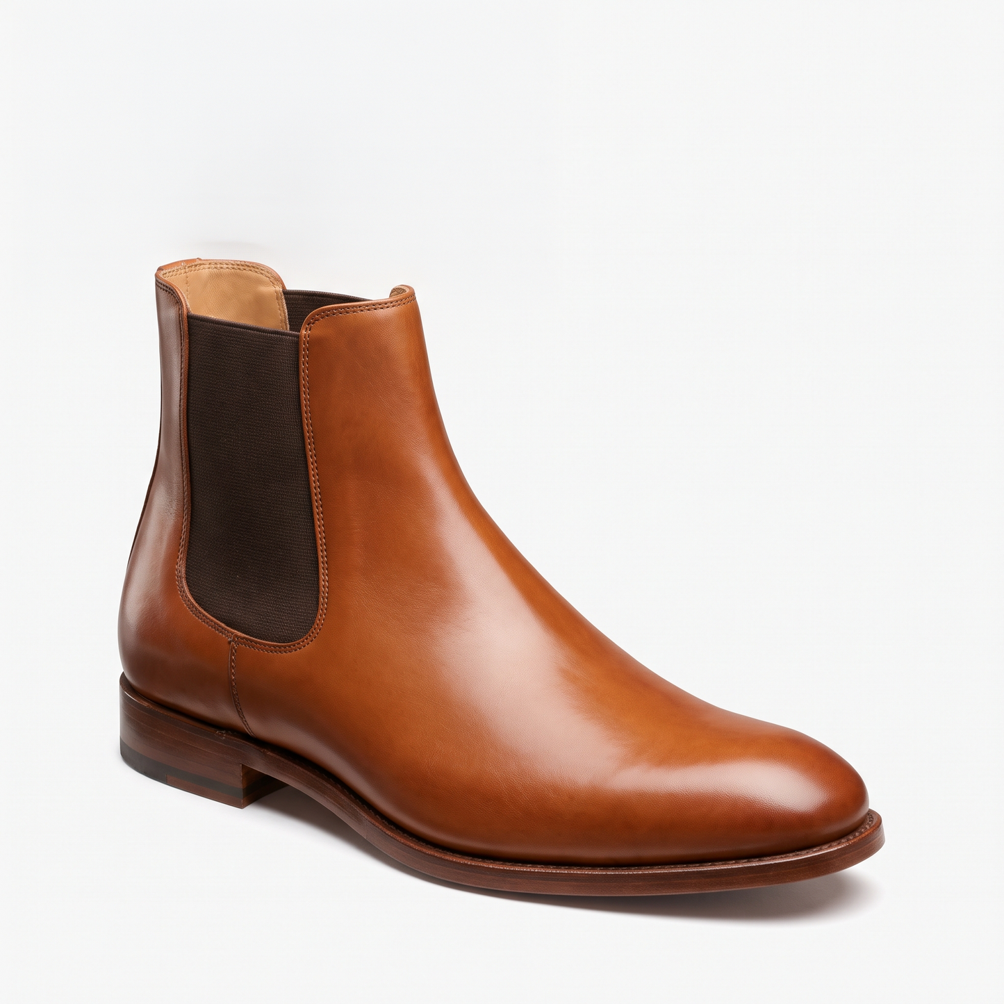 The Chelsea — Tan Leather Boot