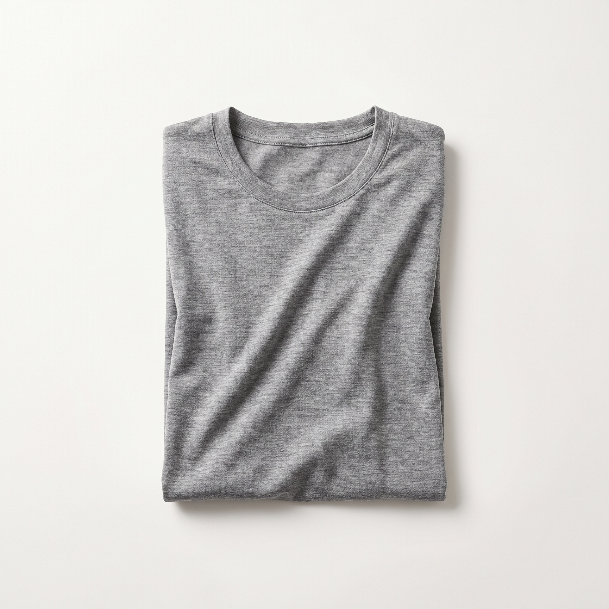 Routine The Merino Tee heather grey